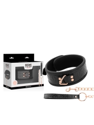 Black Edition Premium Veganer Lederhalsband von Begme Black Edition