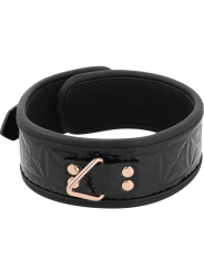 Black Edition Premium Veganer Lederhalsband von Begme Black Edition