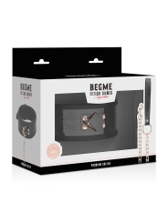 Black Edition Premium Veganer Lederhalsband von Begme Black Edition