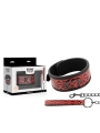 Red Edition Premium Veganes Lederhalsband mit Neoprenfutter von Begme Red Edition