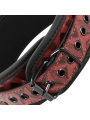 Red Edition Premium Veganes Lederhalsband mit Neoprenfutter von Begme Red Edition