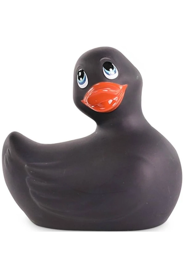 I Rub My My Duckie Classic Vibrierende Badeente Schwarz von Big Teaze Toys