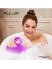 Ich Rubbe Mein Duckie Classic Vibrating Duck Purple von Big Teaze Toys