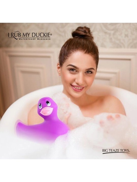 Ich Rubbe Mein Duckie Classic Vibrating Duck Purple von Big Teaze Toys