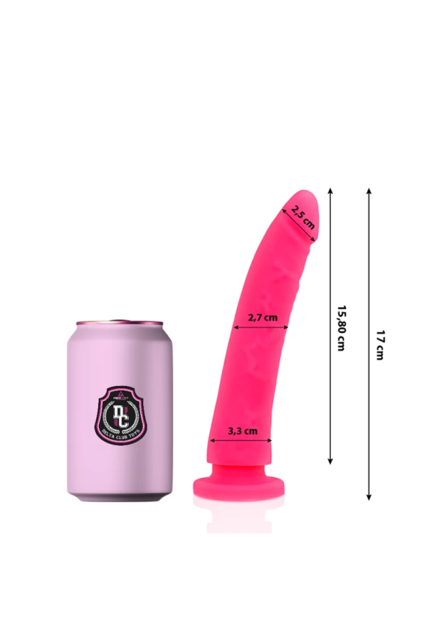 Toys Rosa Dildo Medizinisches Silikon 17 cm -O- 3 cm von Deltaclub