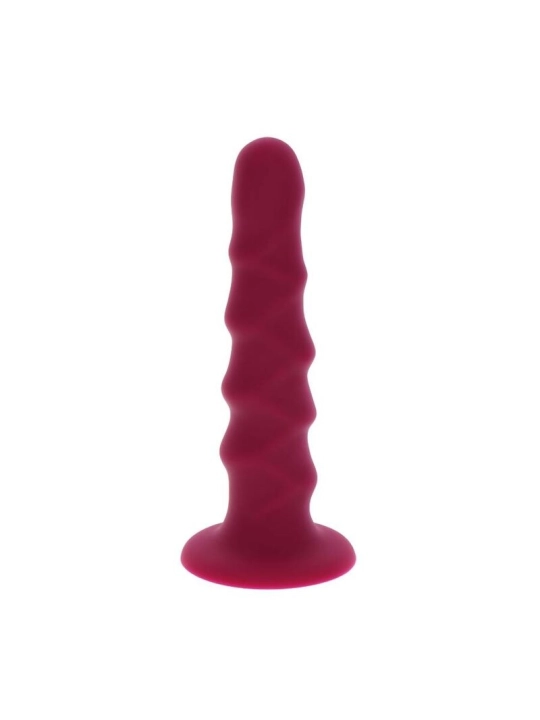 Ribbed Dong 12 cm Rot von Get Real