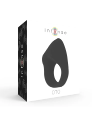 Oto Schwarzer Wiederaufladbarer Vibratorring von Intense Couples Toys