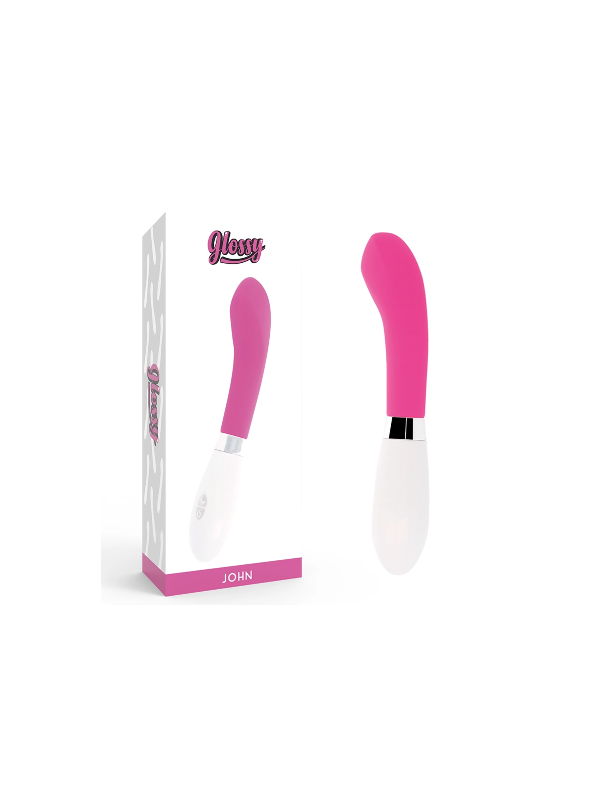 John Vibrator Rosa von Glossy