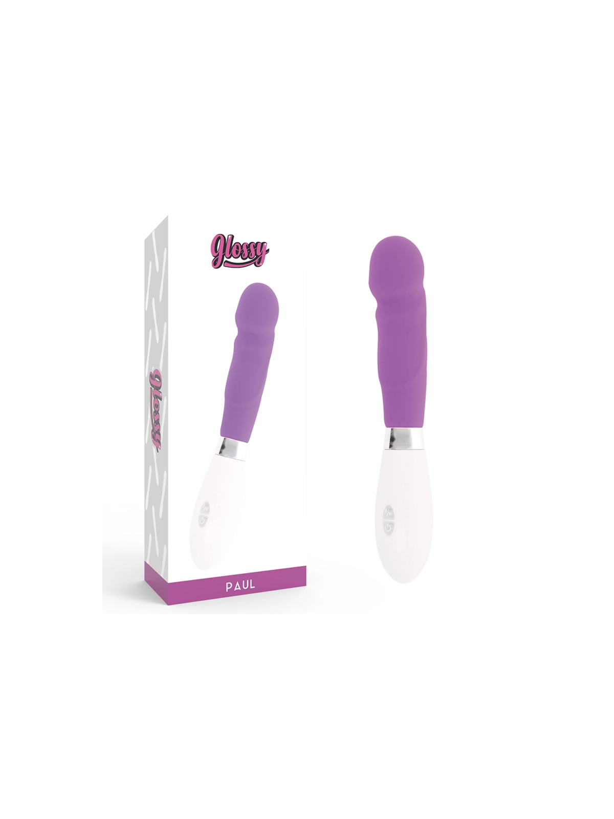 Paul Vibrator Lila von Glossy