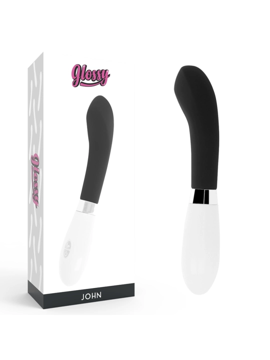 John Vibrator Schwarz von Glossy