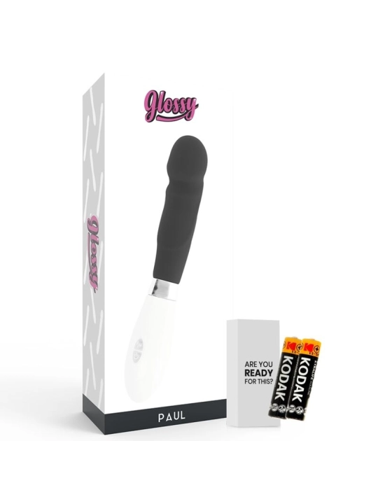 Paul Vibrator Schwarz von Glossy