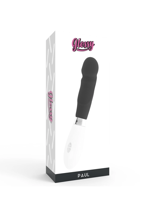 Paul Vibrator Schwarz von Glossy