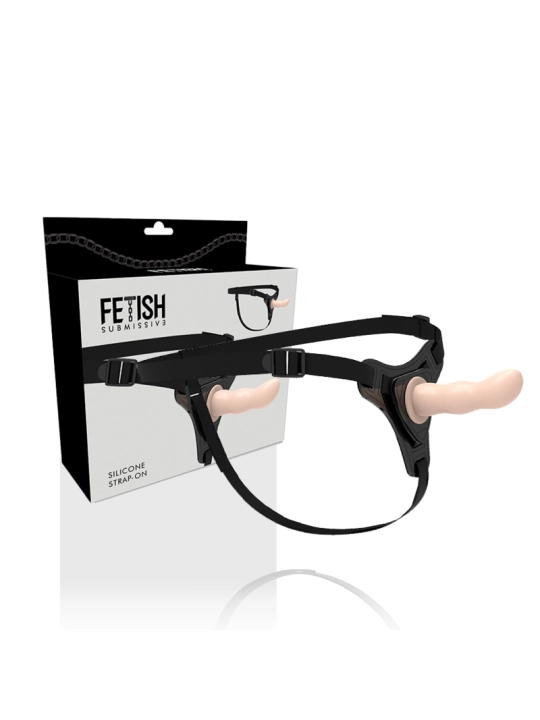 Fleisch-Silikon-G-Spot 12,5 cm von Fetish Submissive Harness