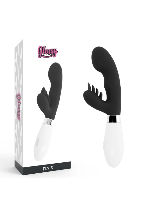 Elvis Rabbit Schwarz von Glossy