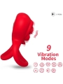 Ringvibrator Herz Rot von Armony For Him