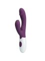 Butterfly Kiss Rabbit Vibrator & G-Spot Stimulator Lila von Pretty Love Flirtation