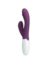 Butterfly Kiss Rabbit Vibrator & G-Spot Stimulator Lila von Pretty Love Flirtation