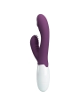 Butterfly Kiss Rabbit Vibrator & G-Spot Stimulator Lila von Pretty Love Flirtation