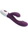 Butterfly Kiss Rabbit Vibrator & G-Spot Stimulator Lila von Pretty Love Flirtation