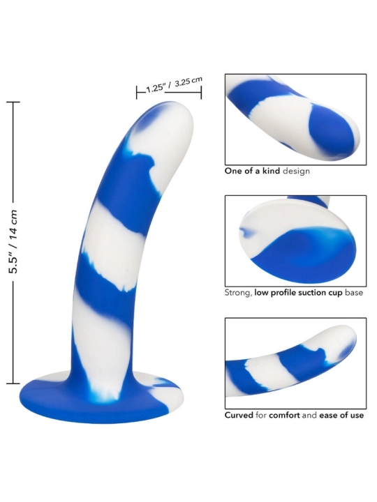 Admiral Swirl Dildo Flexibel von Calexotics