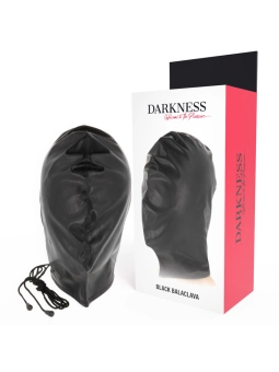 Unterjugungsmaske Schwarz von Darkness Bondage