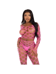 Top & Leggins Hardcore Pink von Leg Avenue Sets