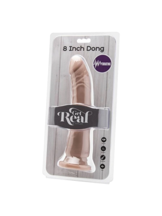 Dong 20,5 cm Vibrierende Beige von Get Real