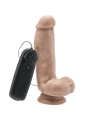 Dildo 12 Cm mit Kugeln und Vibration Hautfarben von Get Real