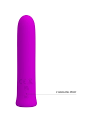 Curtis Mini Super Power Vibrator 12 Lila Silikonvibrationen von Pretty Love Flirtation