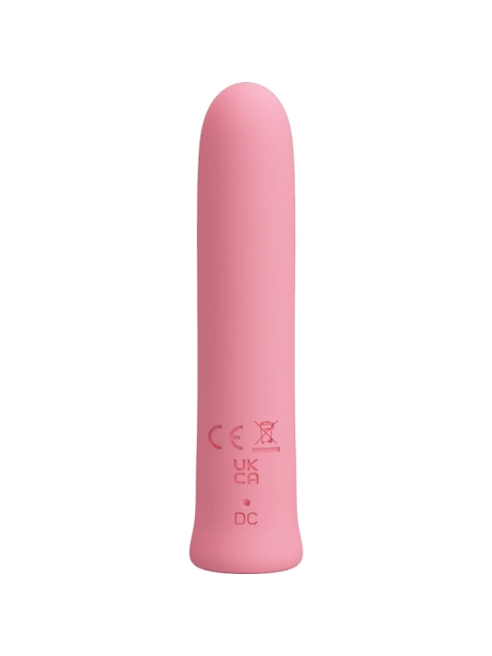 Curtis Mini Super Power Vibrator 12 Rosa Silikonvibrationen von Pretty Love Flirtation