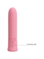 Curtis Mini Super Power Vibrator 12 Rosa Silikonvibrationen von Pretty Love Flirtation