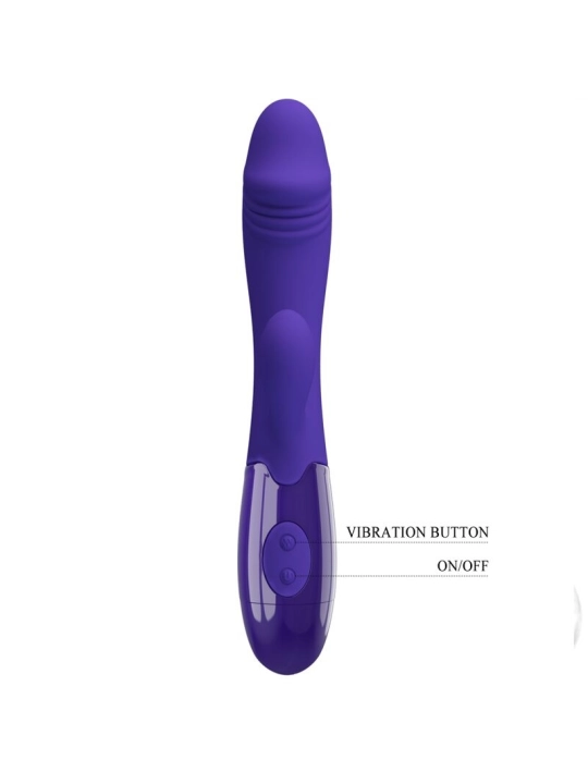 Snappy Jugendvibrator & G-Spot-Stimulator Violett von Pretty Love Led