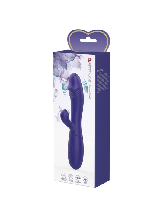 Snappy Jugendvibrator & G-Spot-Stimulator Violett von Pretty Love Led