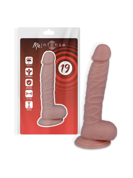 Mr 19 Realistischer Dildo 20 cm -O- 3.1 cm von Mr. Intense