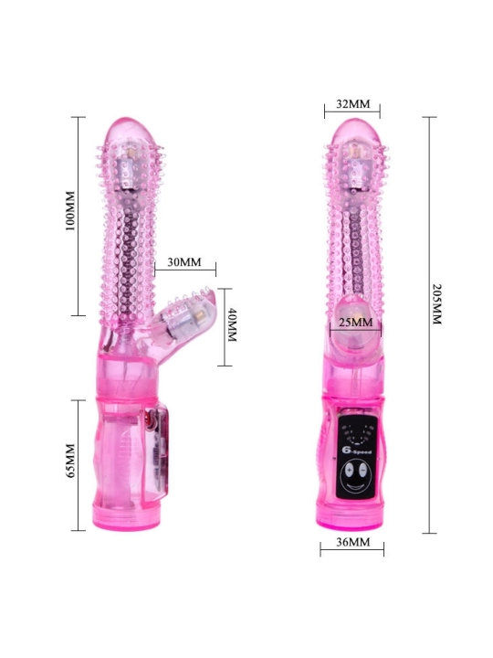 Intimer Liebhaber Tease Lila Vibrator von Baile Rotations