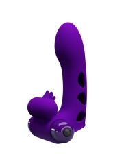 Orlando Purple Vibrator Fingerhülle von Pretty Love Male