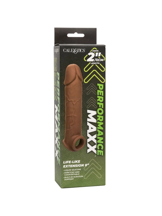 Performance Maxx Lebensnahe Extension 8 Braune Beige von Calexotics