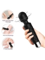 Postman Massager & Vibrator Super Flexibler Kopf Schwarz von Armony Massagers