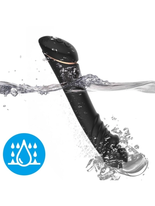 Dildo Vibrator Silikon Schwarz von Armony Vibrators