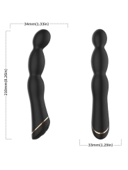 Bambu Vibrator Einstellbar Schwarz von Armony Vibrators