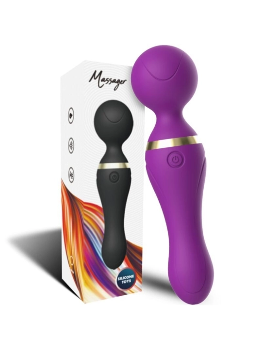 Freeza Massager & Vibrator Super Flexibler Kopf Lila von Armony Massagers