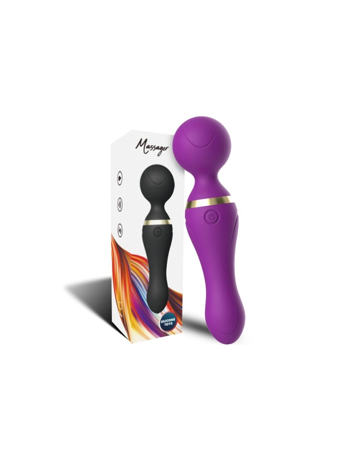 Freeza Massager & Vibrator Super Flexibler Kopf Lila von Armony Massagers