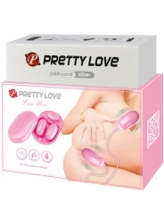 Fun Box Rosa Vibrierende Kugel von Pretty Love Flirtation