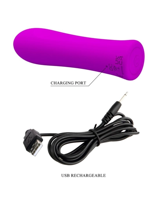 Alfreda Super Power Vibrator Violet von Pretty Love Flirtation