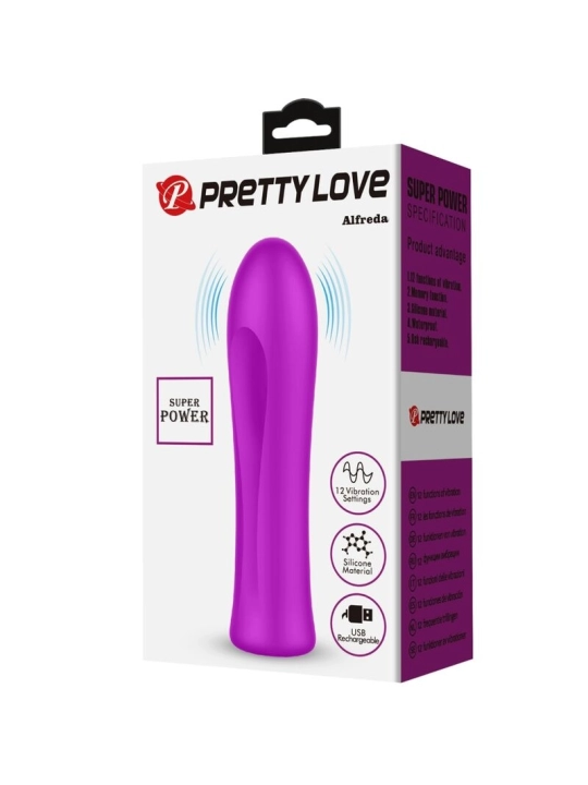 Alfreda Super Power Vibrator Violet von Pretty Love Flirtation