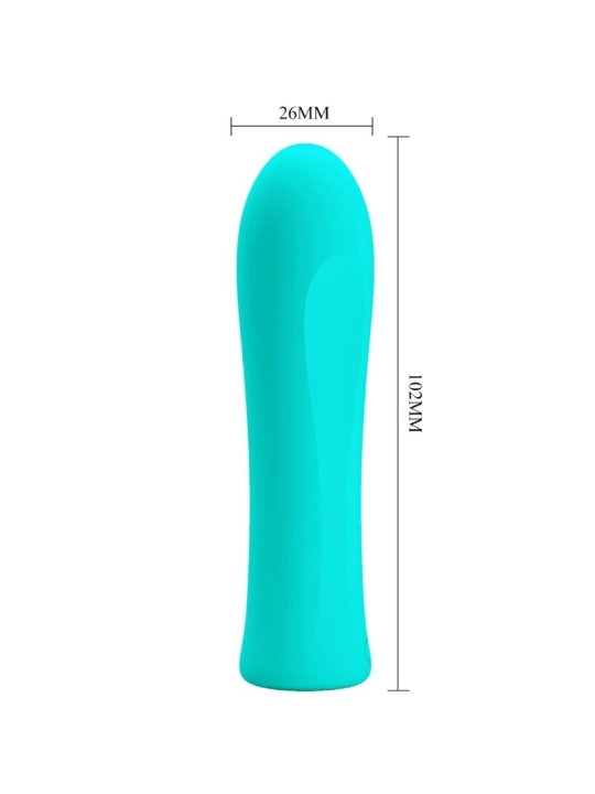 Alfreda Super Power Vibrator Aqua Green von Pretty Love Flirtation