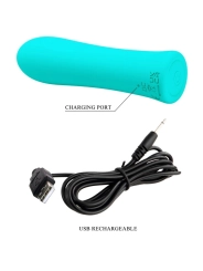 Alfreda Super Power Vibrator Aqua Green von Pretty Love Flirtation