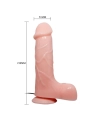 Natürlicher Barbara Realistischer Vibrator 21 cm von Baile