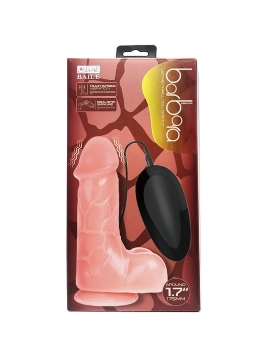 Natürlicher Barbara Realistischer Vibrator 21 cm von Baile