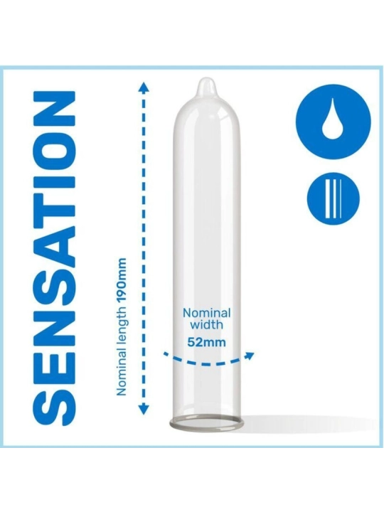 Kondome Sensitive Beutel 144 Stück von Pasante